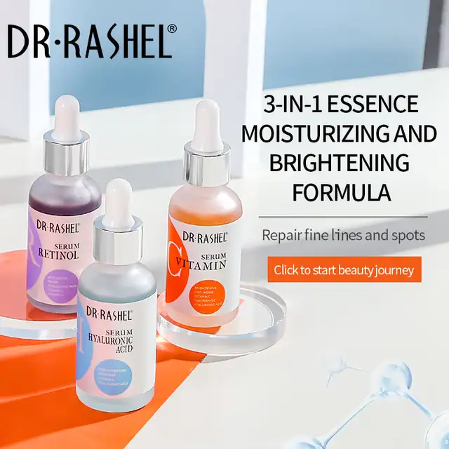 Dr Rashel 3in1 Serums Set - Dr Rashel Pakistan
