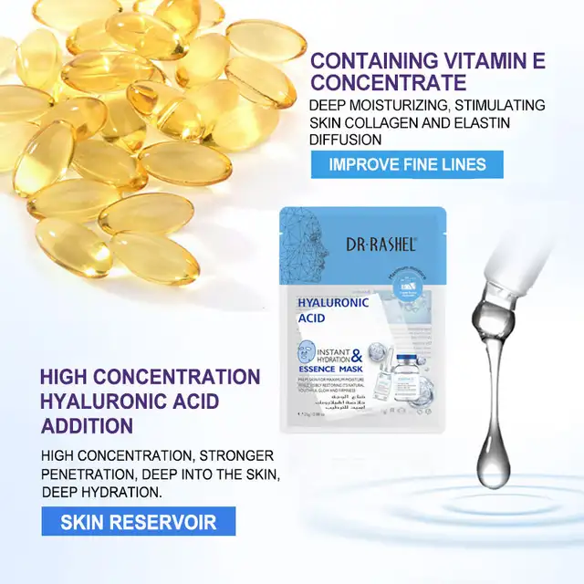 Dr Rashel Hyaluronic Acid Face Mask - Dr Rashel Pakistan