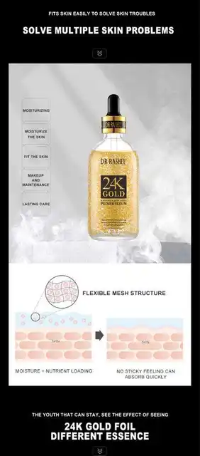 Dr Rashel 24k Gold Primer Serum - Dr Rashel Pakistan