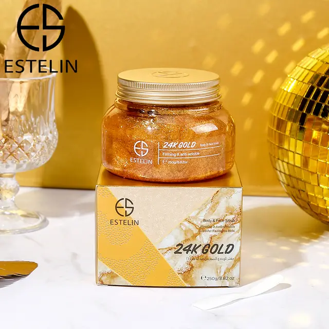 Estelin 24k Gold Scrub - Dr Rashel Pakistan