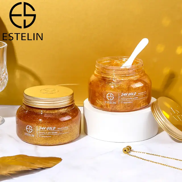 Estelin 24k Gold Scrub - Dr Rashel Pakistan