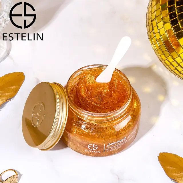 Estelin 24k Gold Scrub - Dr Rashel Pakistan