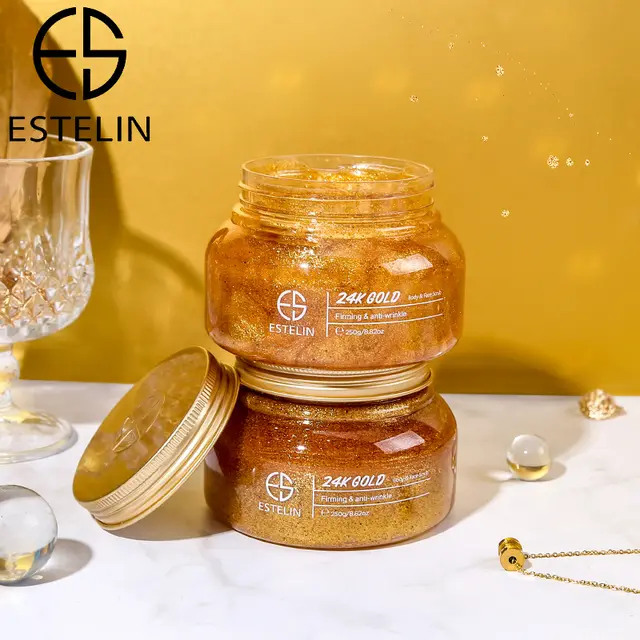 Estelin 24k Gold Scrub - Dr Rashel Pakistan