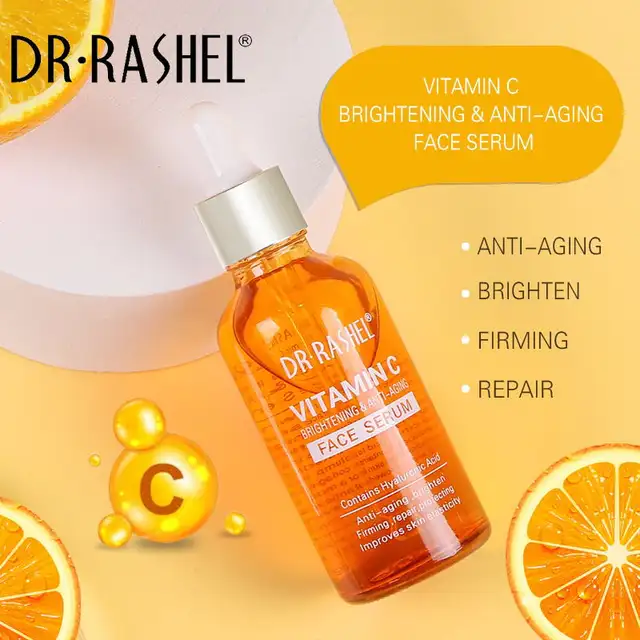 Dr Rashel Vitamin-C Brightening & Anti-Aging Face Serum - Dr Rashel Pakistan
