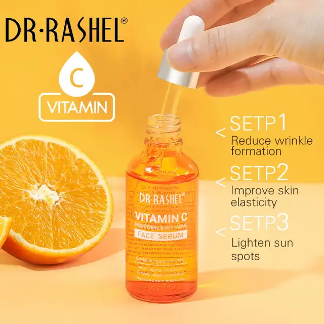 Dr Rashel Vitamin-C Brightening & Anti-Aging Face Serum - Dr Rashel Pakistan