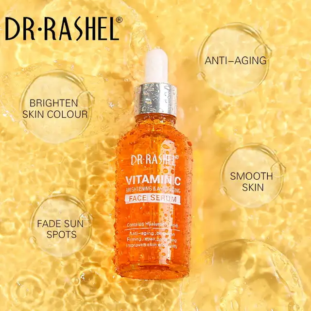 Dr Rashel Vitamin-C Brightening & Anti-Aging Face Serum - Dr Rashel Pakistan