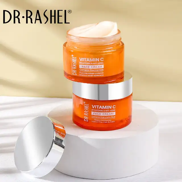 Dr Rashel Vitamin-C Brightening & Anti-Aging Face Cream - Dr Rashel Pakistan