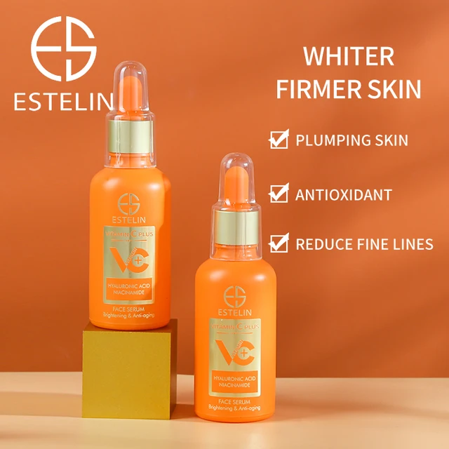 Estelin Vitamin-C+ Hyaluronic Acid, Niacinamide Serum - Dr Rashel Pakistan