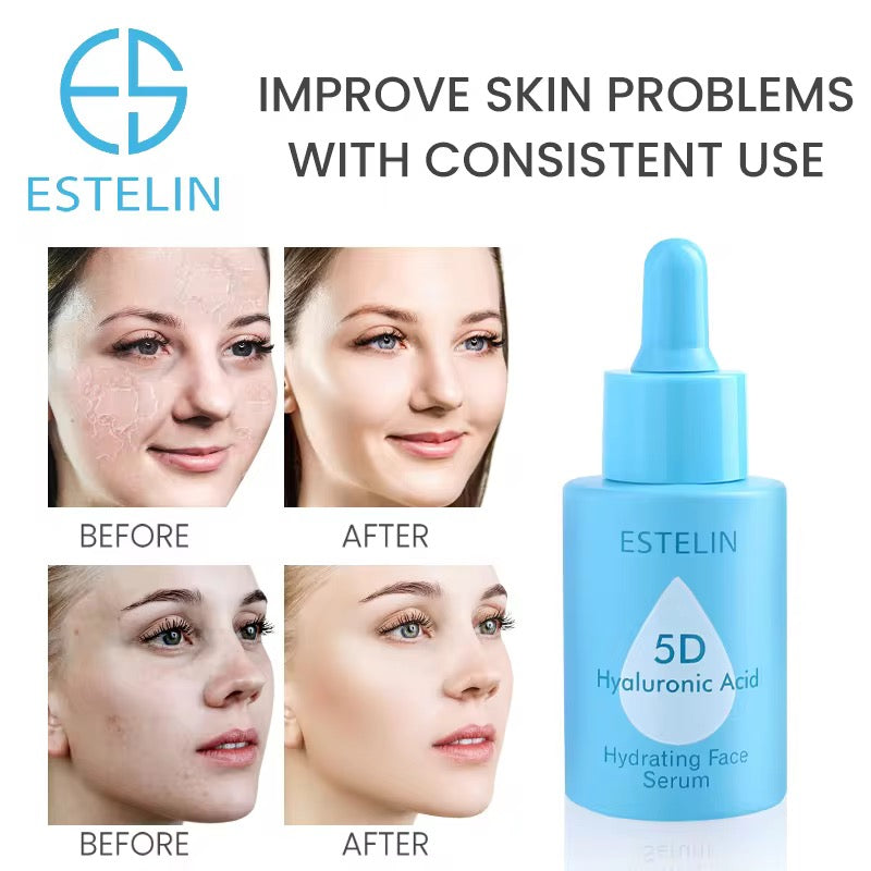 Estelin 5D Hyaluronic Acid Hydrating Face Serum - Dr Rashel Pakistan