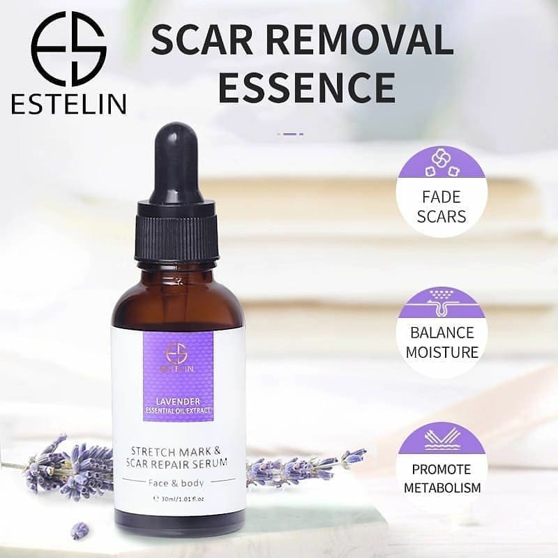 Estelin Lavender Scar Removal Serum - Dr Rashel Pakistan