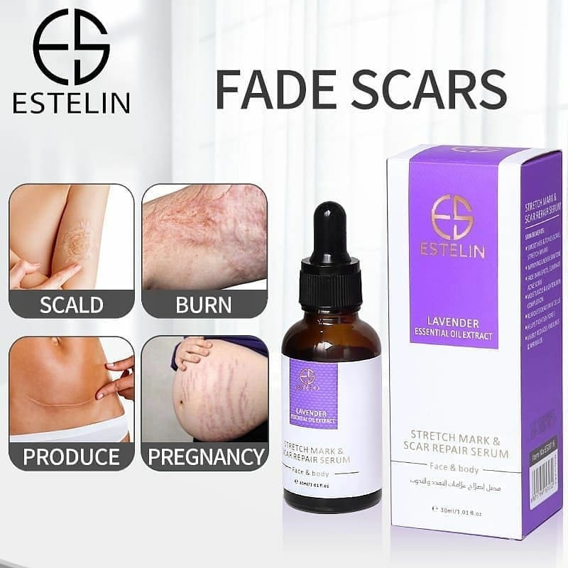 Estelin Lavender Scar Removal Serum - Dr Rashel Pakistan