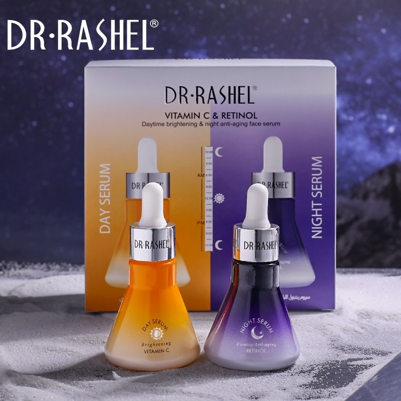 Dr Rashel Vitamin-C & Retinol Serum Set - Dr Rashel Pakistan