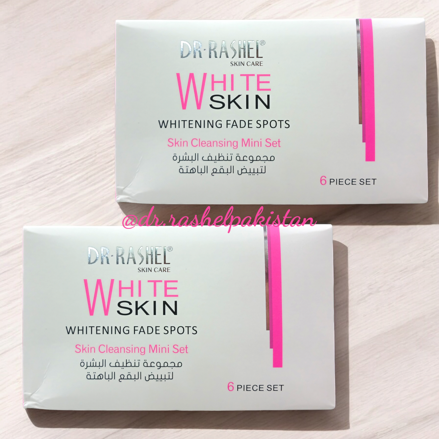 Dr Rashel Whitening Fade Spots Skin Cleansing Mini Set - Dr Rashel Pakistan