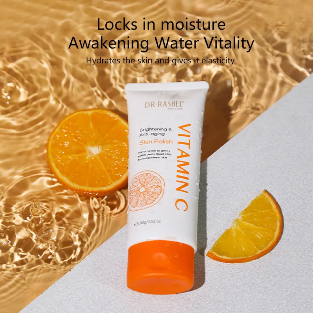 Dr Rashel Vitamin-C Brightening and Anti-Aging Facial Skin Polish - Dr Rashel Pakistan