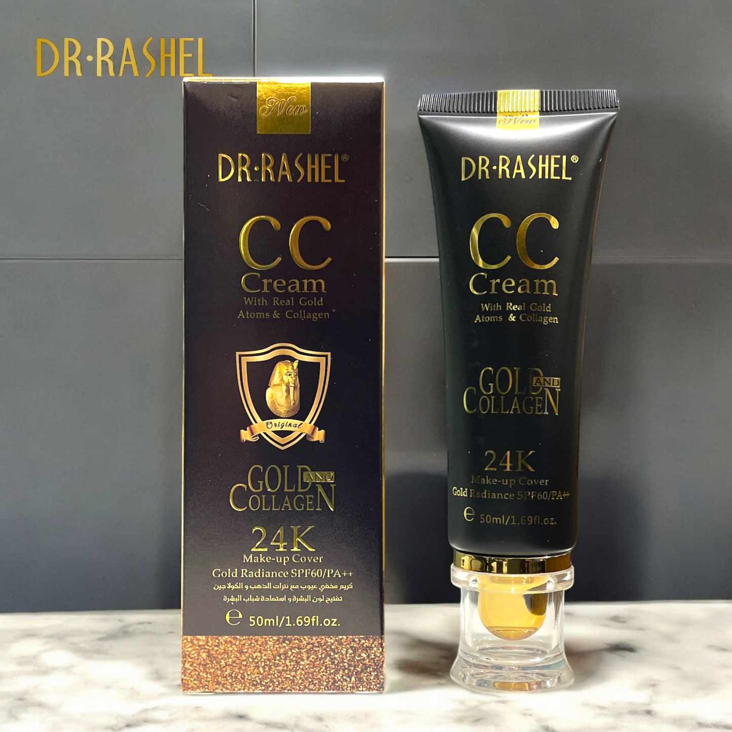 Dr Rashel CC Cream With Gold Atoms & Collagen - Dr Rashel Pakistan