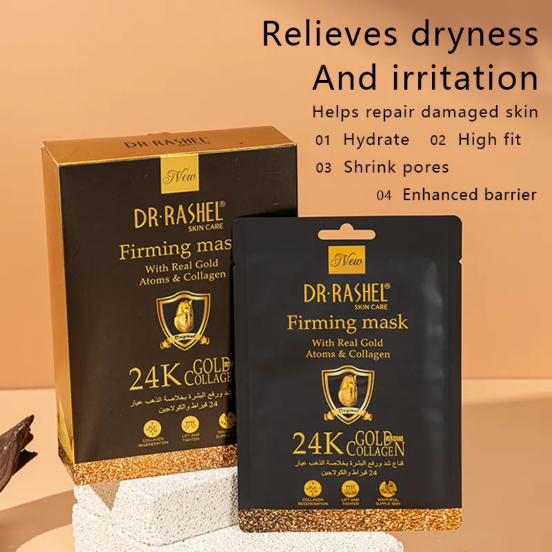 Dr Rashel 24k Gold Collagen Firming Sheet Mask