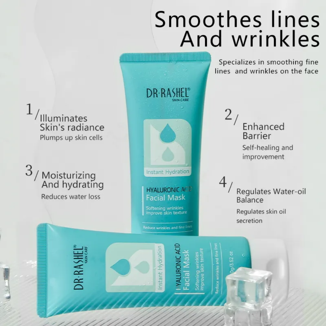 Dr Rashel Hyaluronic Acid Instant Hydration Facial Mask - Dr Rashel Pakistan