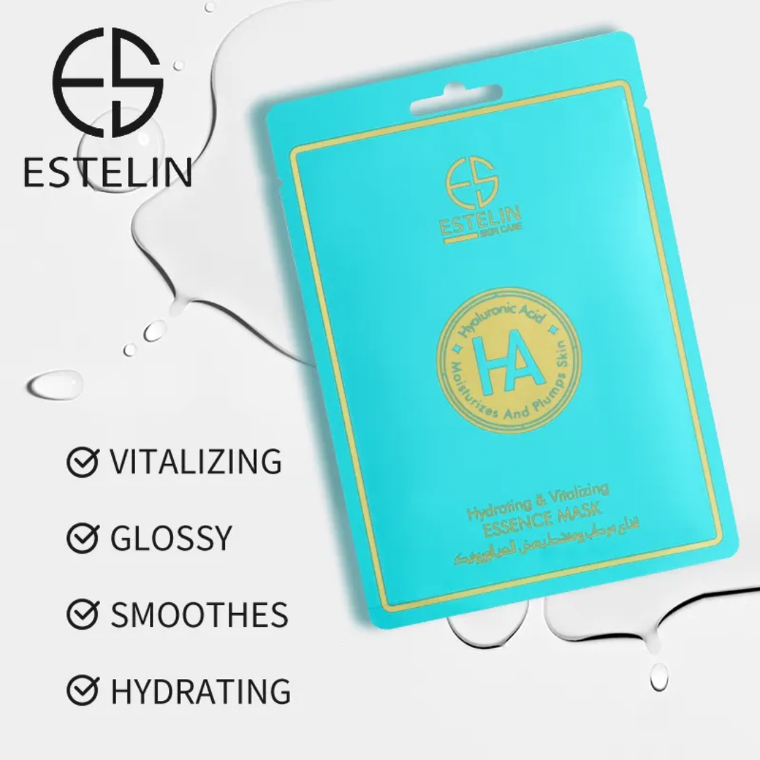 Estelin Hyaluronic Acid Hydrating & Vitalizing Essence Sheet Mask