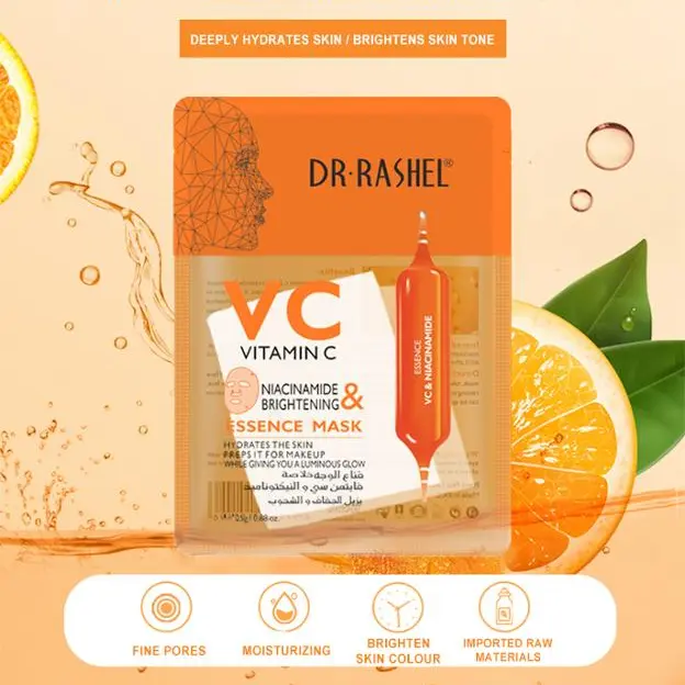 Dr Rashel Vitamin-C Niacinamide Face Mask - Dr Rashel Pakistan