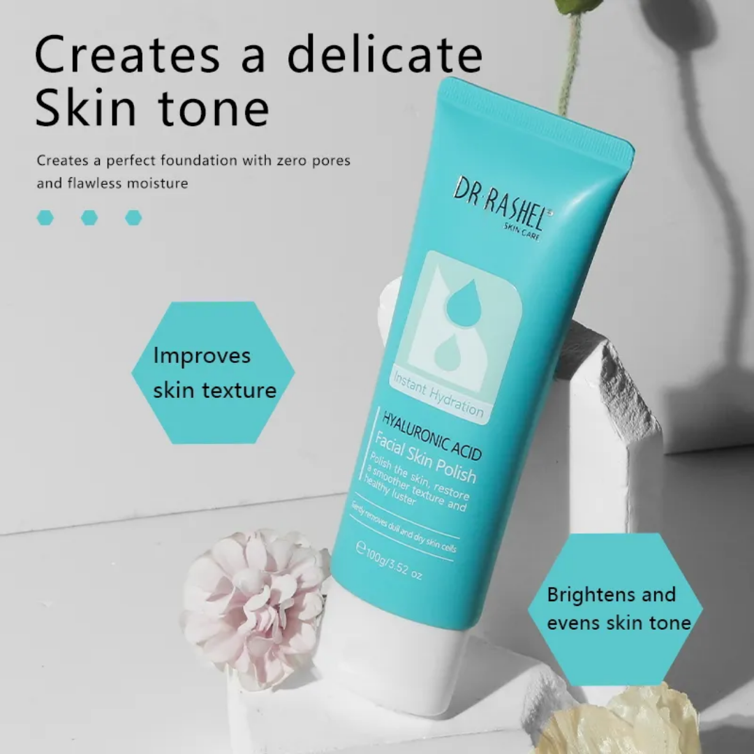Dr Rashel Hyaluronic Acid Instant Hydration Facial Skin Polish - Dr Rashel Pakistan