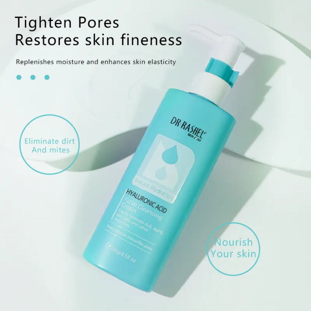 Dr Rashel Hyaluronic Acid Instant Hydration Facial Cleansing Cream - Dr Rashel Pakistan