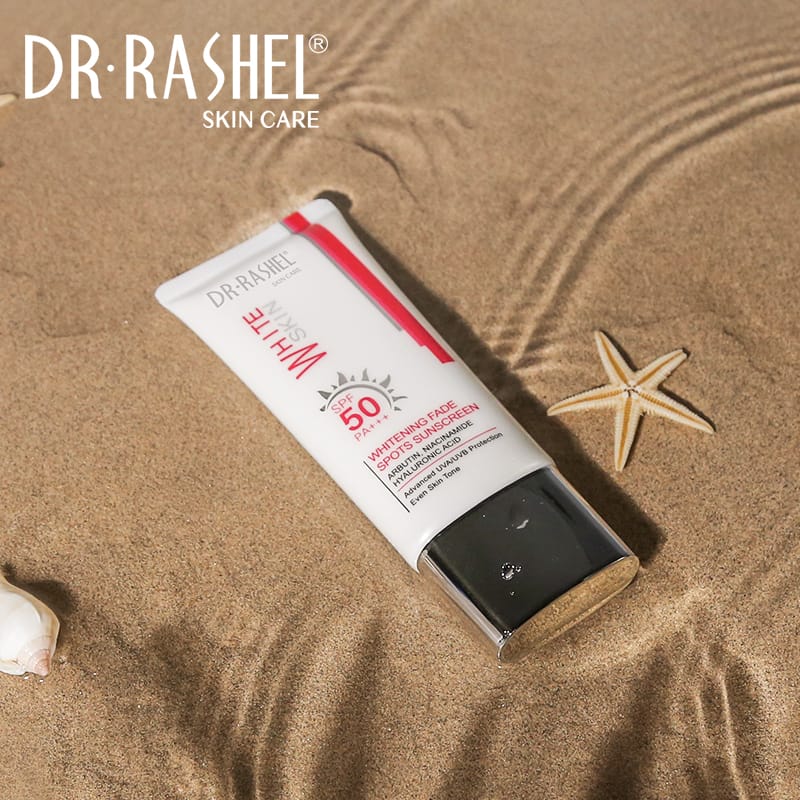 Dr Rashel Whitening Fade Spots SPF 50PA++ Sunscreen - Dr Rashel Pakistan