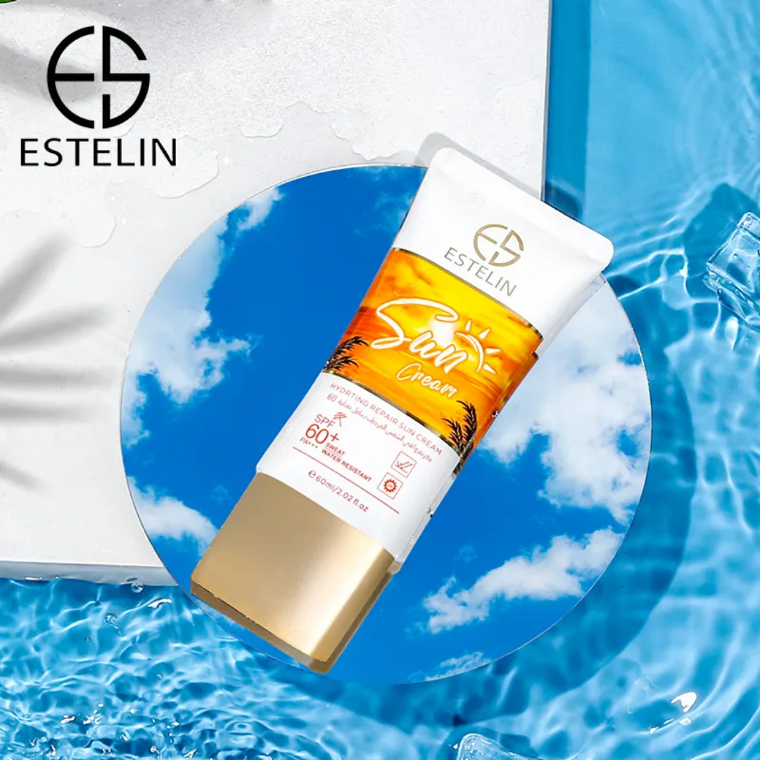 Estelin Sweat+Water Resistant Sunscreen Spf 60 PA+++ - Dr Rashel Pakistan