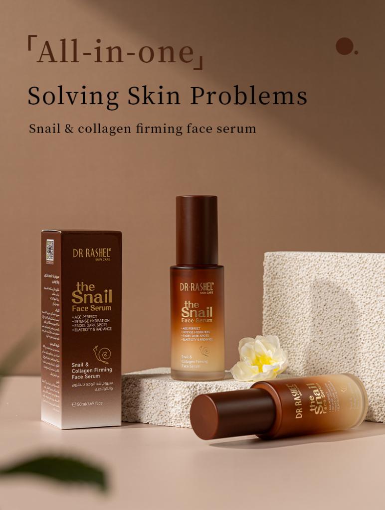 DR RASHEL
SNAIL & COLLAGEN FACE SERUM - Dr Rashel Pakistan
