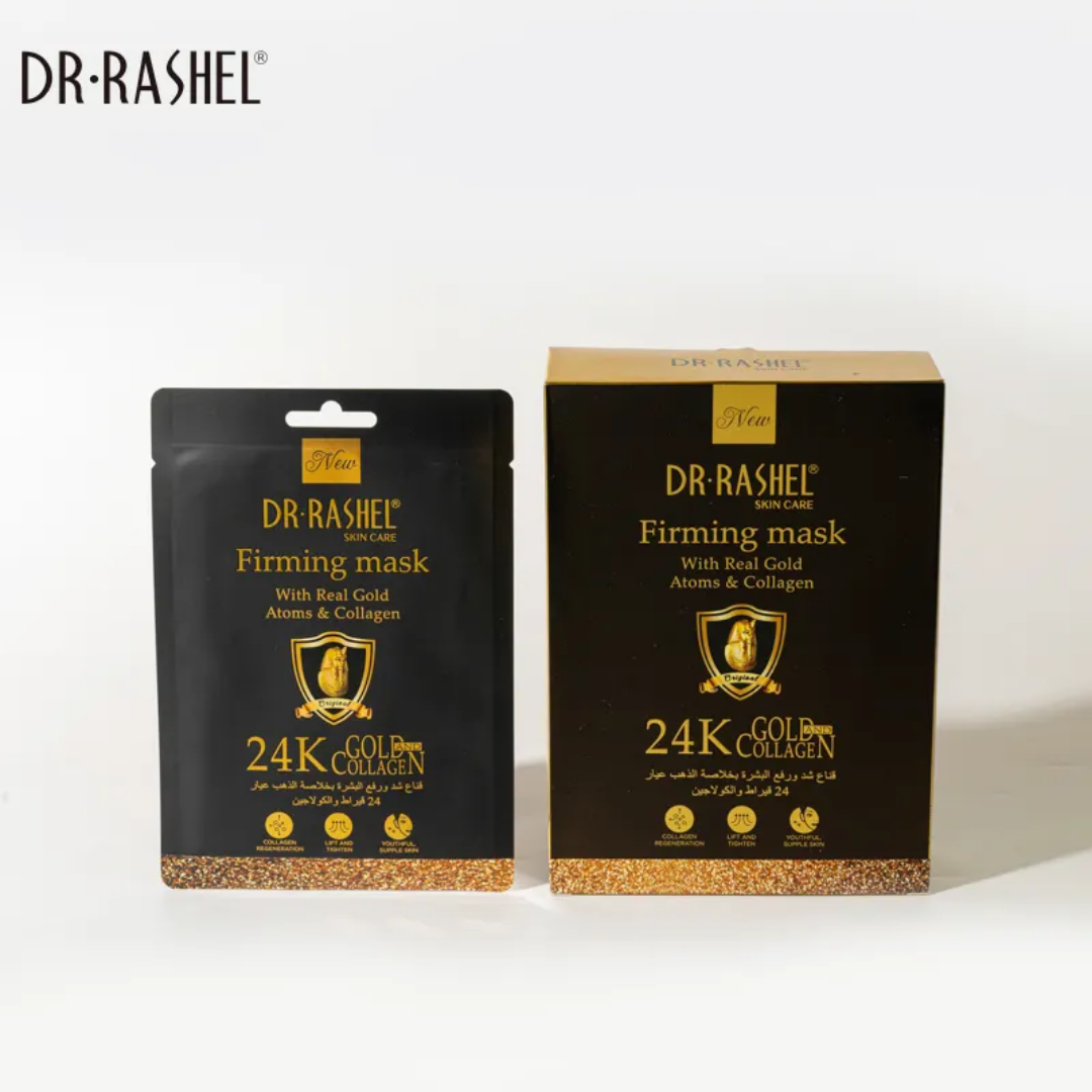 Dr Rashel 24k Gold Collagen Firming Sheet Mask - Dr Rashel Pakistan