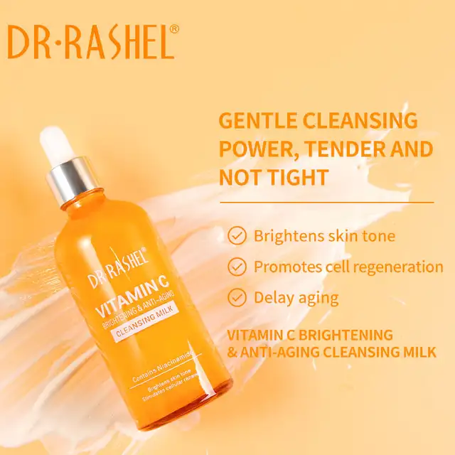 Dr Rashel Vitamin-C Brightening & Anti-Aging Cleansing Milk