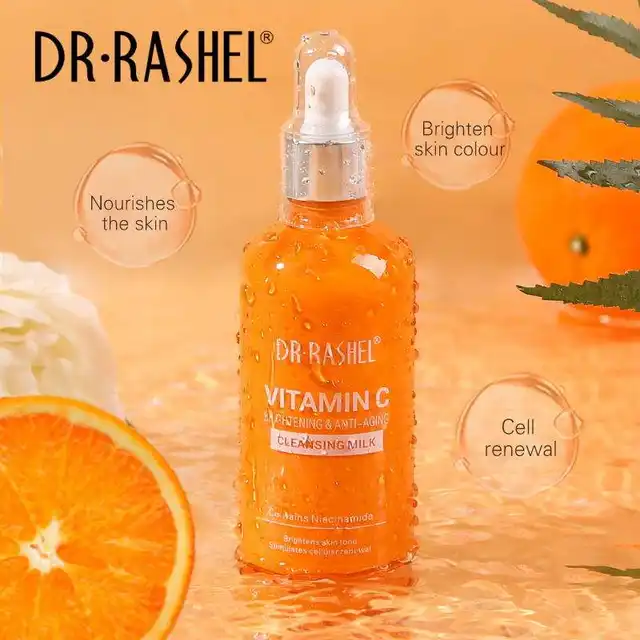 Dr Rashel Vitamin-C Brightening & Anti-Aging Cleansing Milk