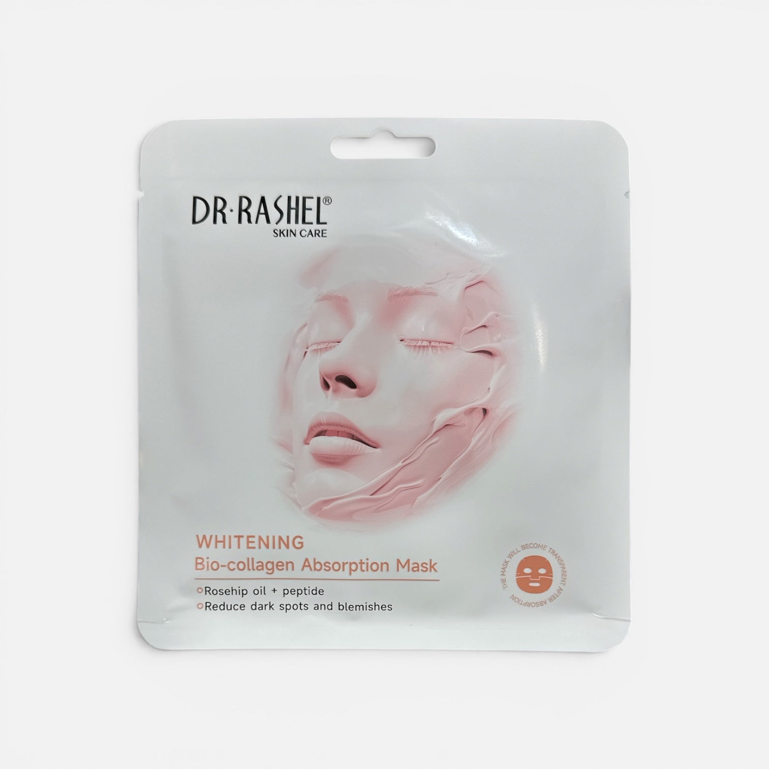 Dr Rashel Whitening Bio-Collagen Absorption Mask - Dr Rashel Pakistan