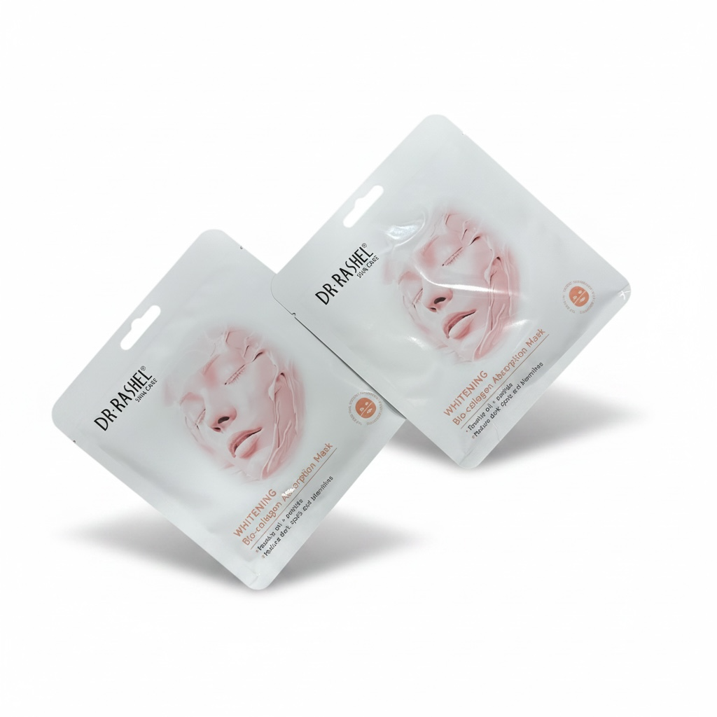 Dr Rashel Whitening Bio-Collagen Absorption Mask - Dr Rashel Pakistan