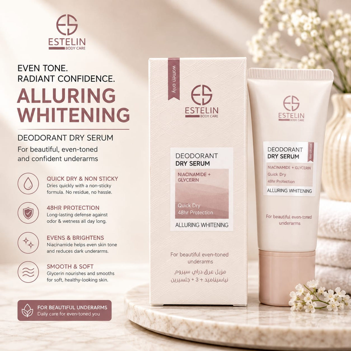 Estelin Deodorant Dry Serum