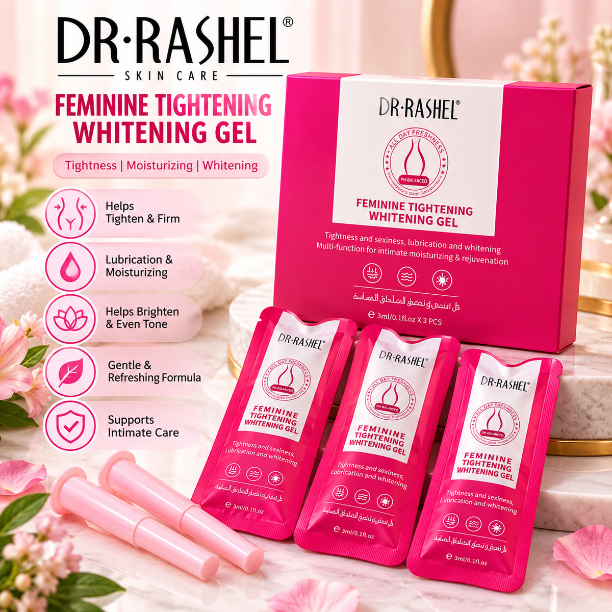 Dr Rashel Feminine Whitening & Tightening Gel - Dr Rashel Pakistan