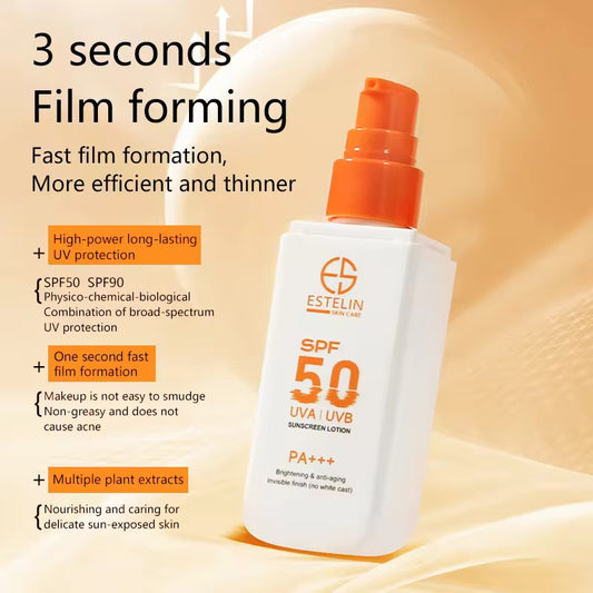 Estelin Brightening & Anti-aging UVA/UVB Sunscreen Lotion SPF 50PA+++