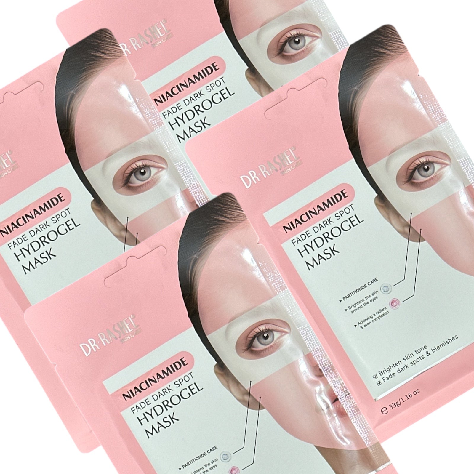 Dr Rashel Niacinamide Fade Dark Spot Hydrogel Mask - Dr Rashel Pakistan