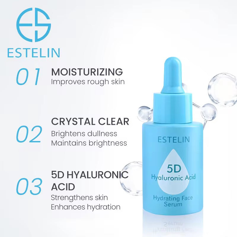 Estelin 5D Hyaluronic Acid Hydrating Face Serum - Dr Rashel Pakistan