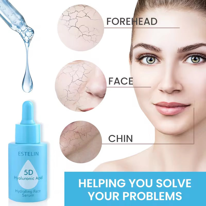 Estelin 5D Hyaluronic Acid Hydrating Face Serum - Dr Rashel Pakistan