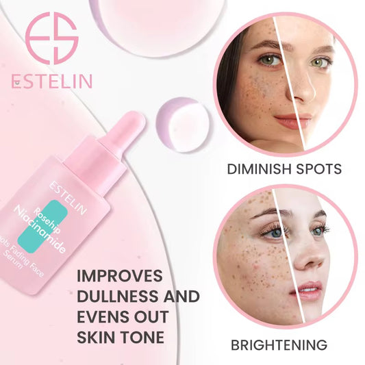 Estelin Rosehip Niacinamide Spots Fading Face Serum - Dr Rashel Pakistan