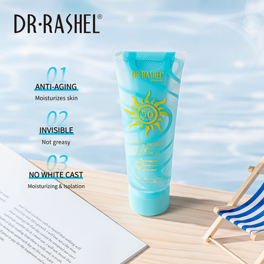 Dr Rashel Invisible Sunscreen + Moisturizing Gel SPF 50 PA+++ - Dr Rashel Pakistan