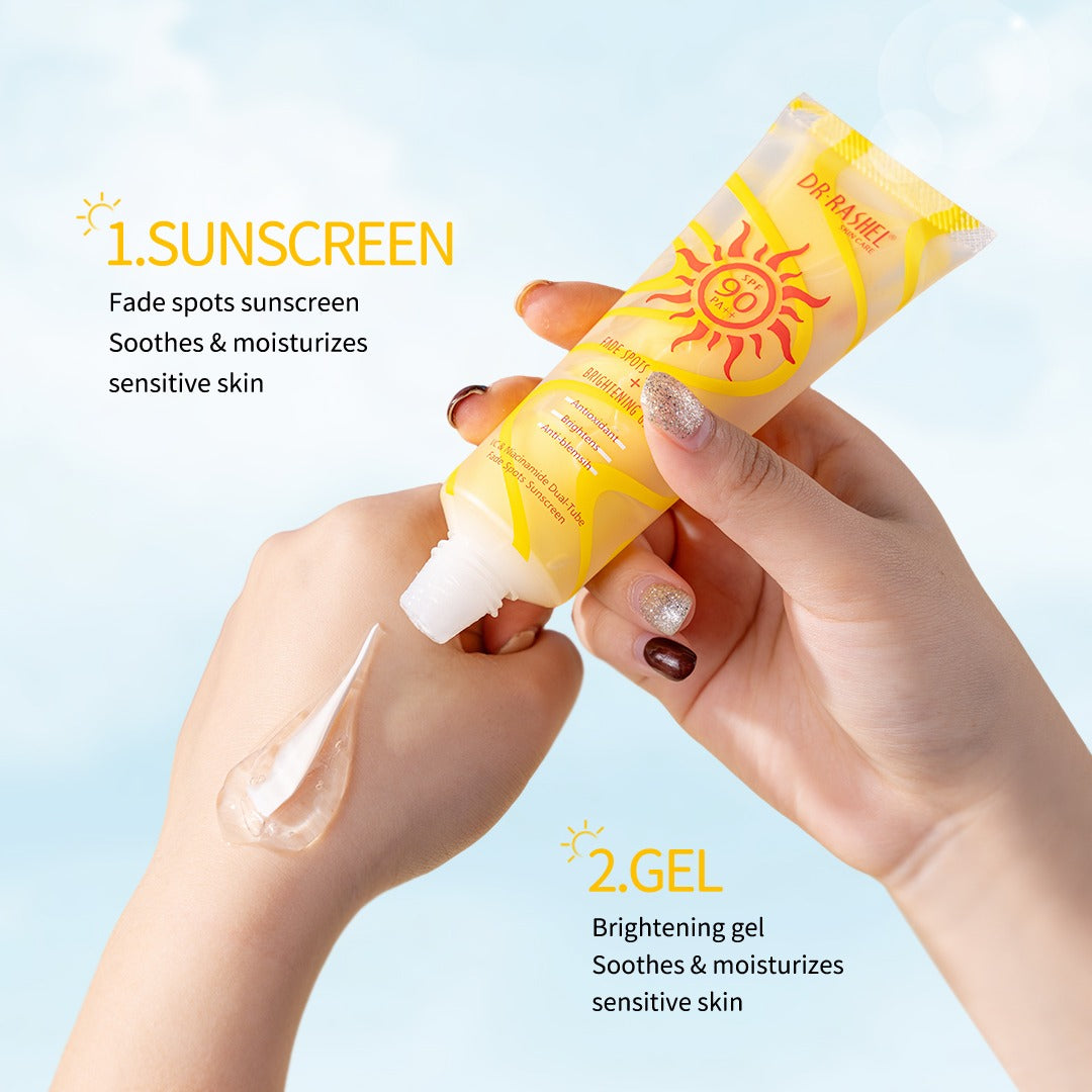 Dr Rashel Fade Spots Sunscreen + Brightening Gel SPF 90 PA+++ - Dr Rashel Pakistan