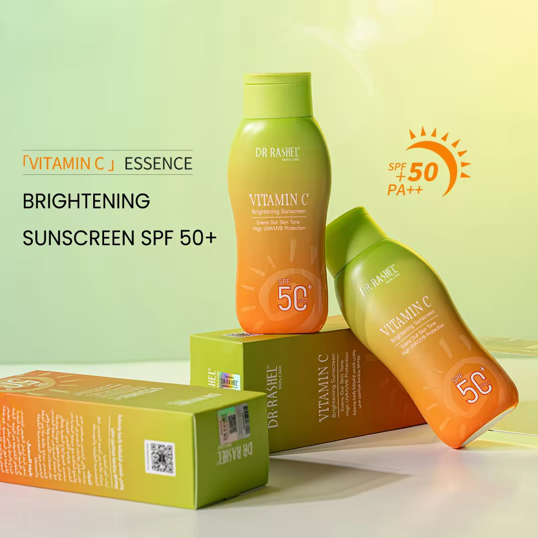 Dr Rashel Vitamin-C Brightening Sunscreen SPF 50 PA+++ - Dr Rashel Pakistan