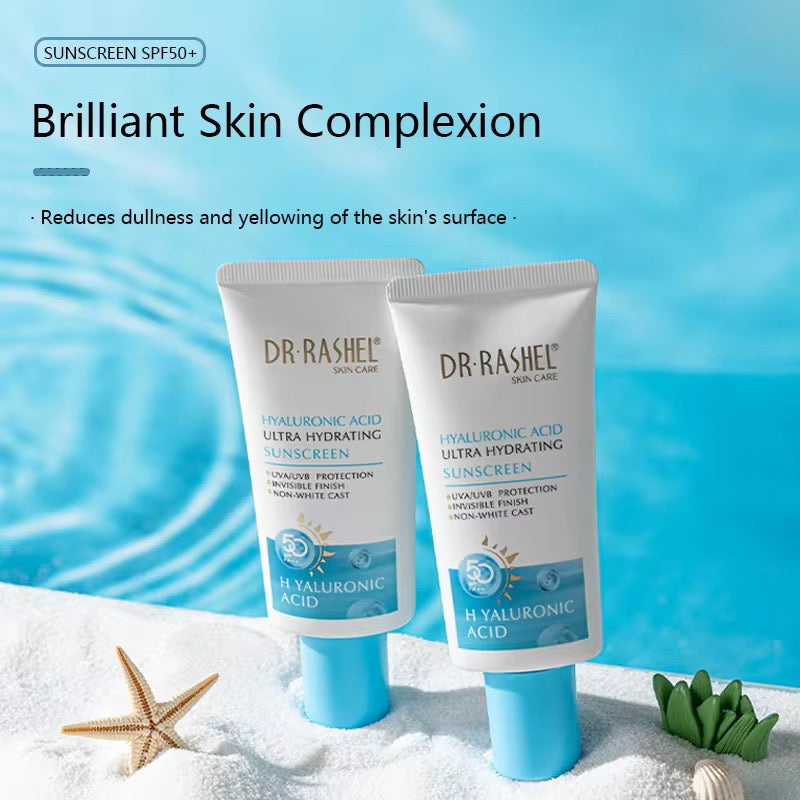 Dr Rashel Hyaluronic Acid Ultra Hydrating Sunscreen SPF 50 PA+++ - Dr Rashel Pakistan