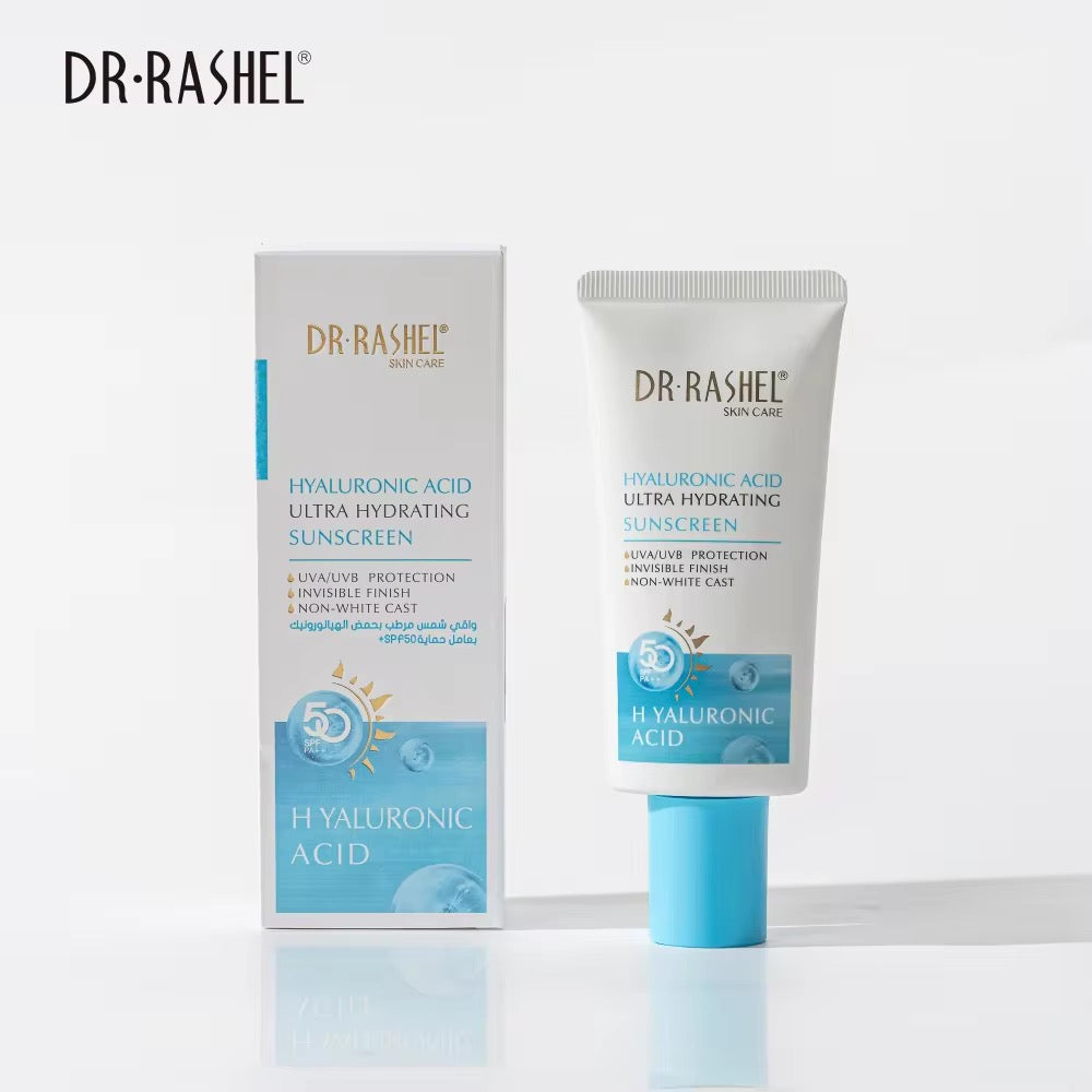 Dr Rashel Hyaluronic Acid Ultra Hydrating Sunscreen SPF 50 PA+++ - Dr Rashel Pakistan