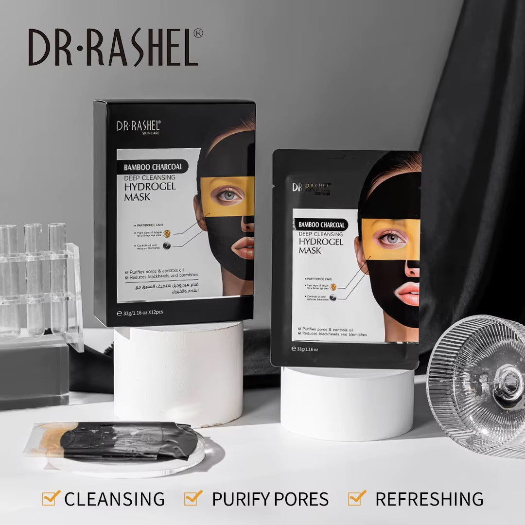 Dr Rashel Bamboo Charcoal Deep Cleansing Hydrogel Mask | DRL-1998