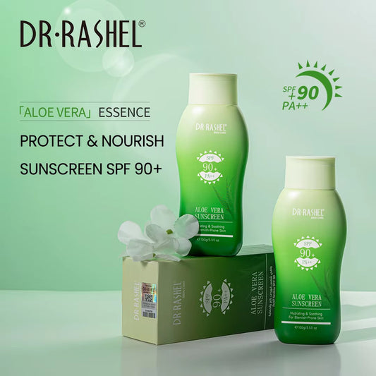 Dr Rashel Aloevera Hydrating & Soothing Sunscreen - Dr Rashel Pakistan