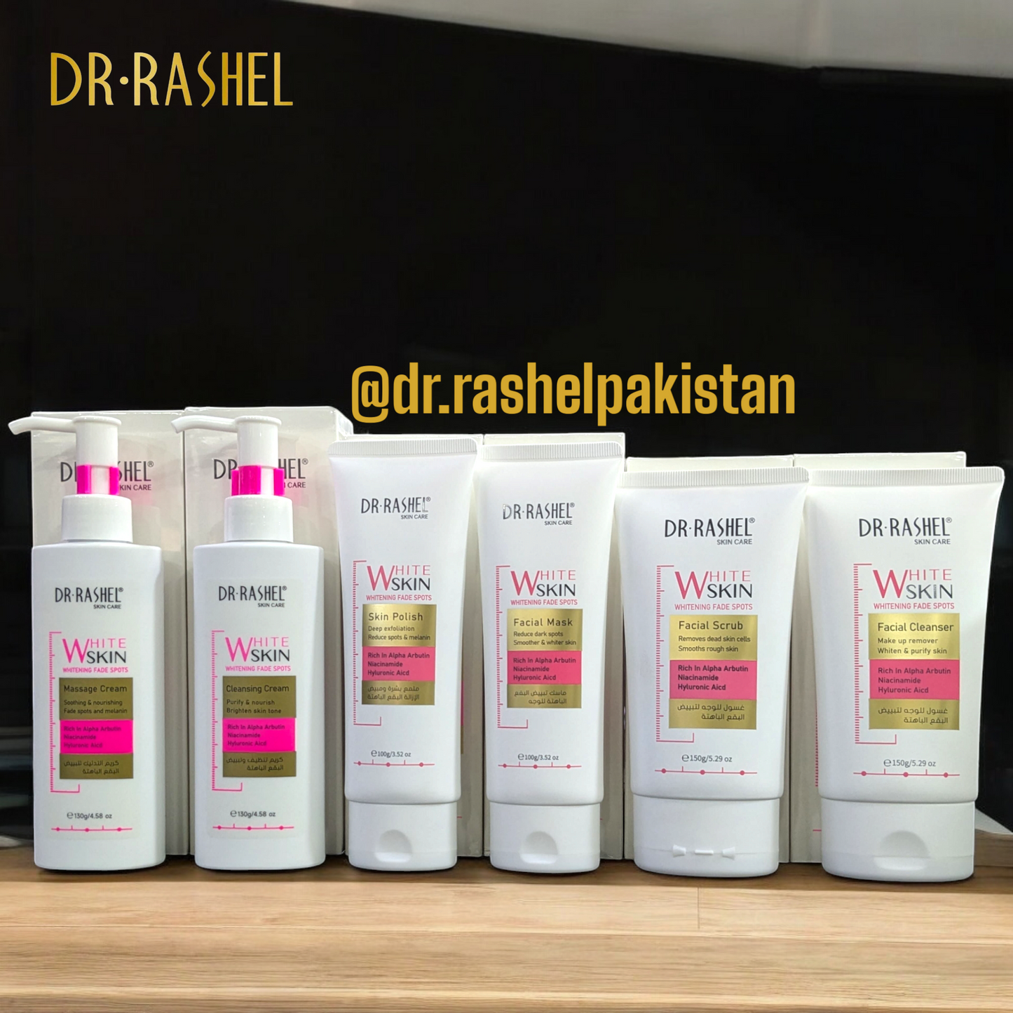 Dr Rashel Whitening Fade Spots Facial Set|