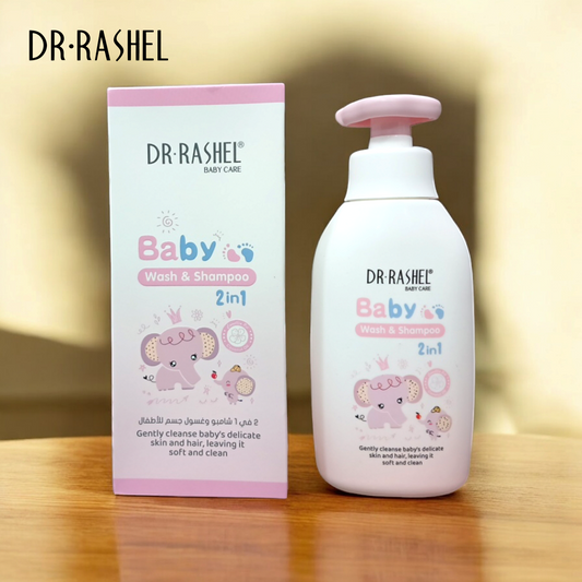 Dr Rashel BabyCare Pink 2in1 Wash & Shampoo 300ml