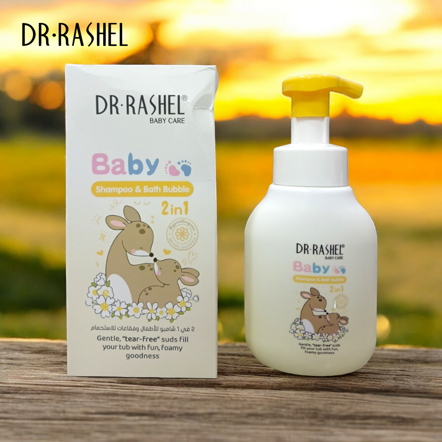 Dr Rashel BabyCare 2-in-1 Shampoo & Bath Bubble